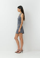 Smooth Matter™ Hatchway Halter Top - VINTAGE NAVY