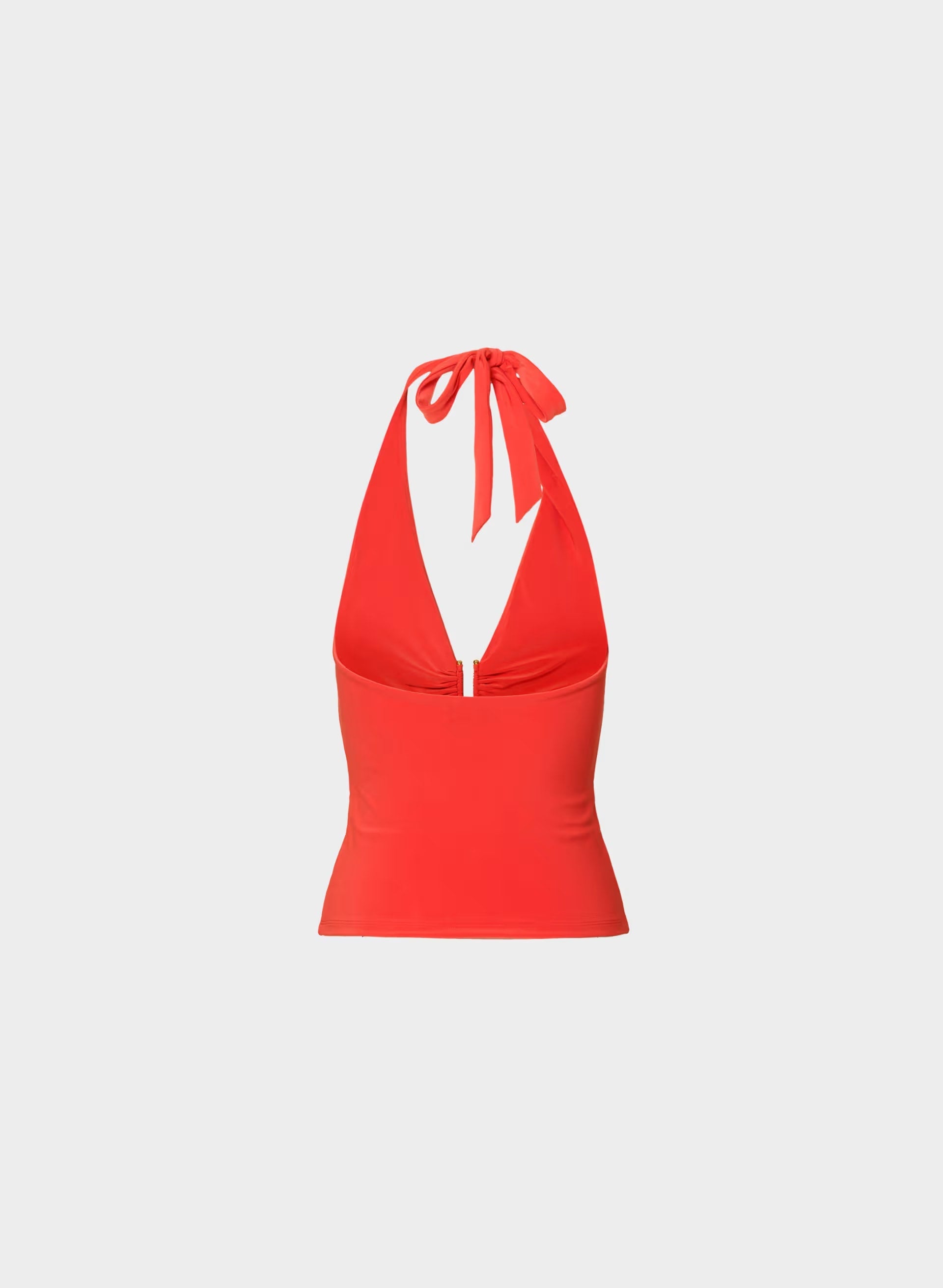 Smooth Matter™ Hatchway Halter Top - CHERRYBOMB RED