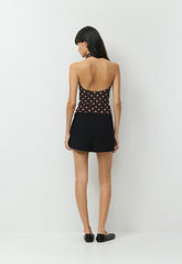 Smooth Matter™ Tower Halter Top - RCH MCH BRN/LT BRCH