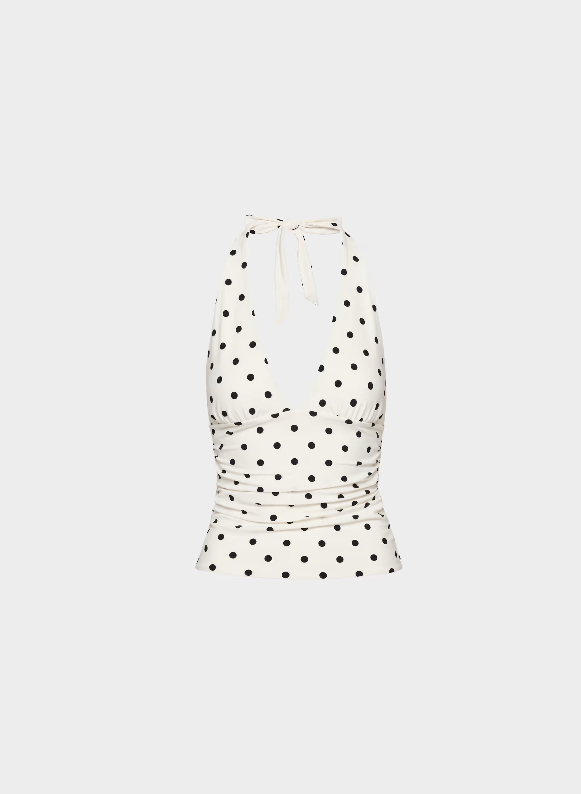 Smooth Matter™ Wylder Halter Top - LIGHT BIRCH/BLACK