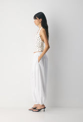 Smooth Matter™ Wylder Halter Top - LIGHT BIRCH/BLACK