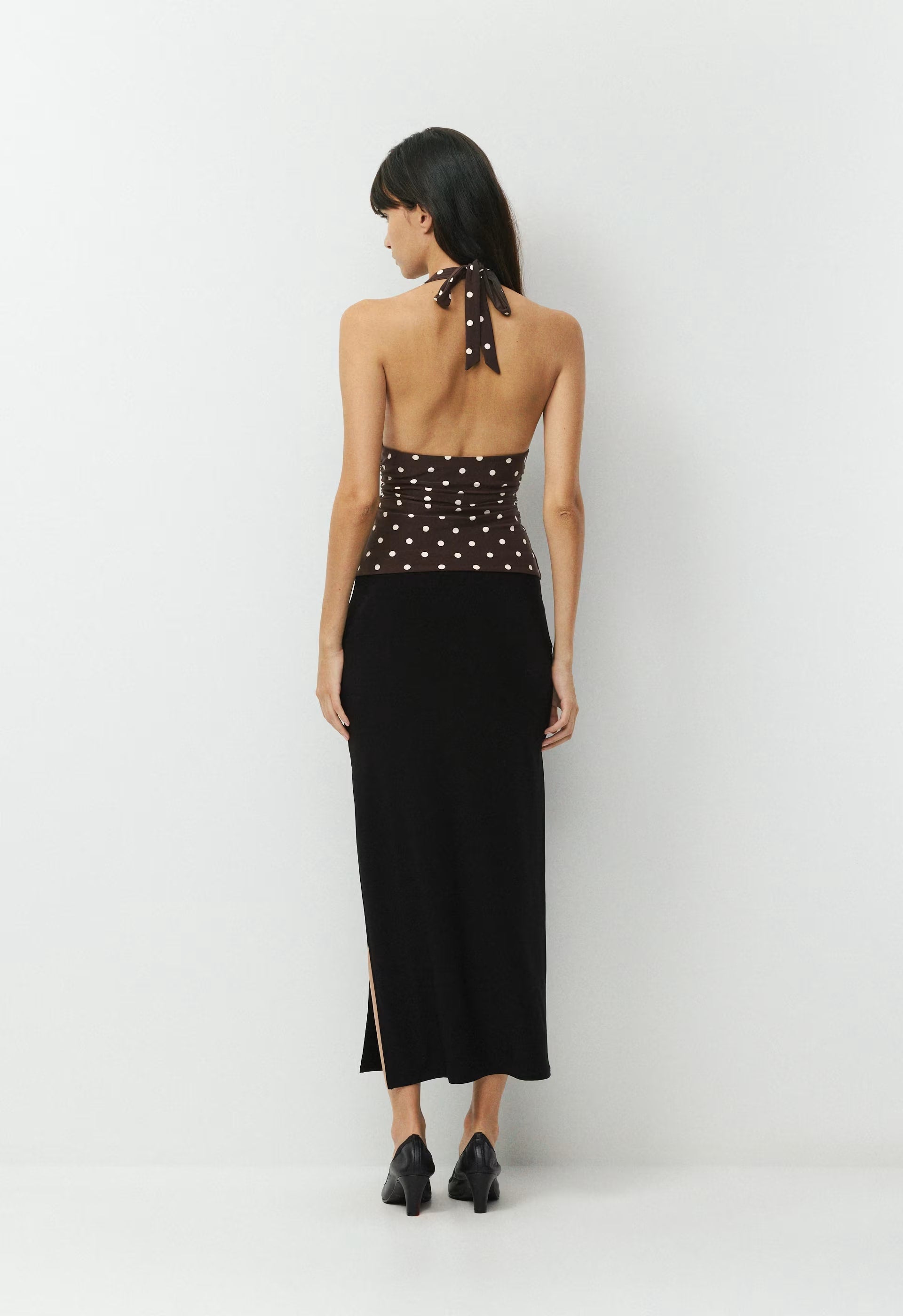 Smooth Matter™ Wylder Halter Top - RCH MCH BRN/LT BRCH