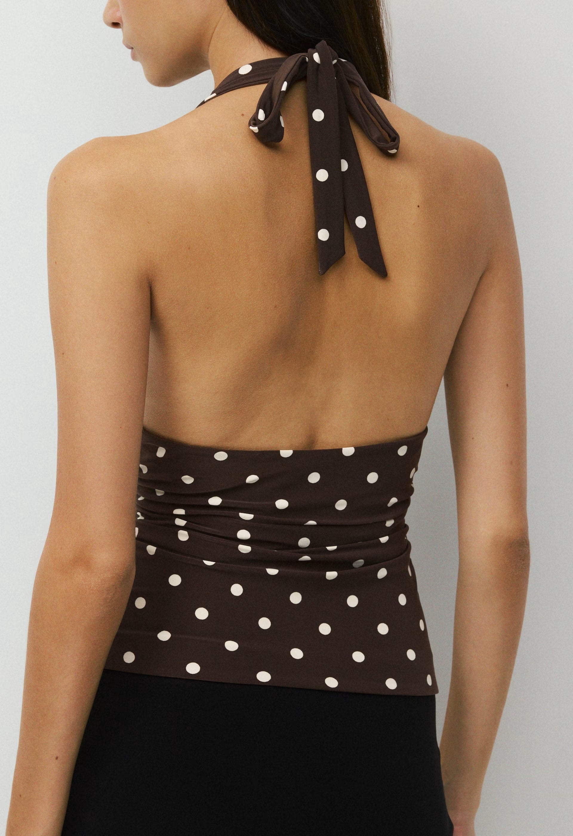 Smooth Matter™ Wylder Halter Top - RCH MCH BRN/LT BRCH