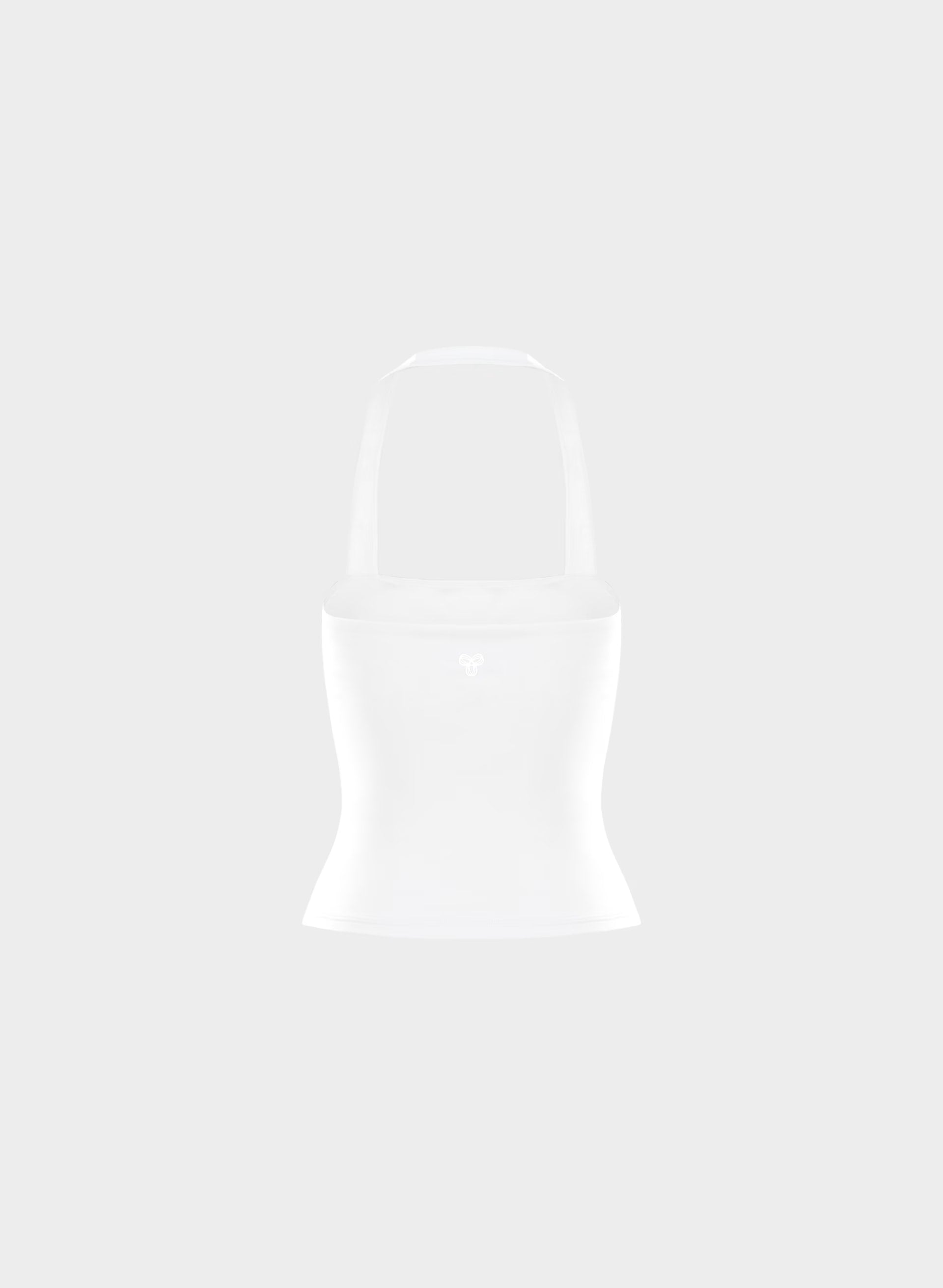 LIFE Blaze Halter Sports Top - BRIGHT WHITE