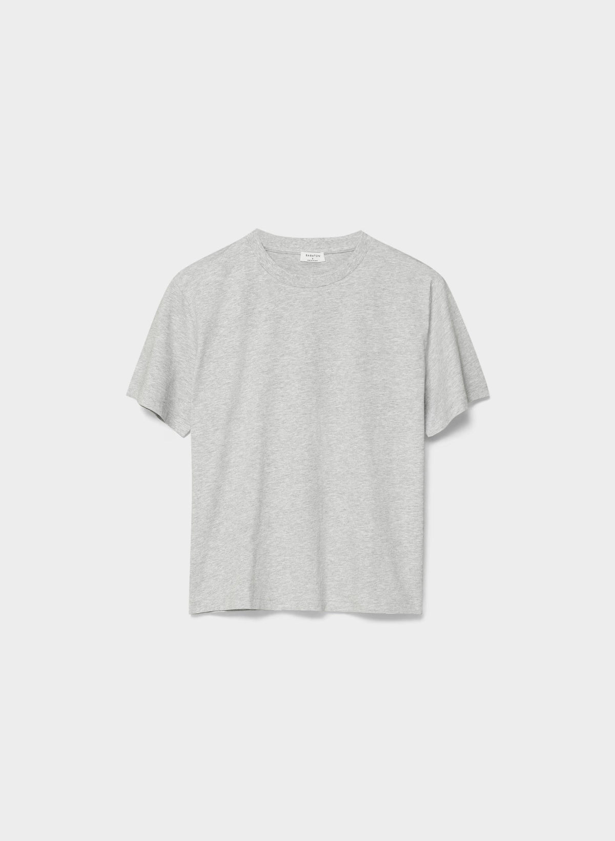 Key Cotton Thessa T-Shirt - HEATHER CHROME