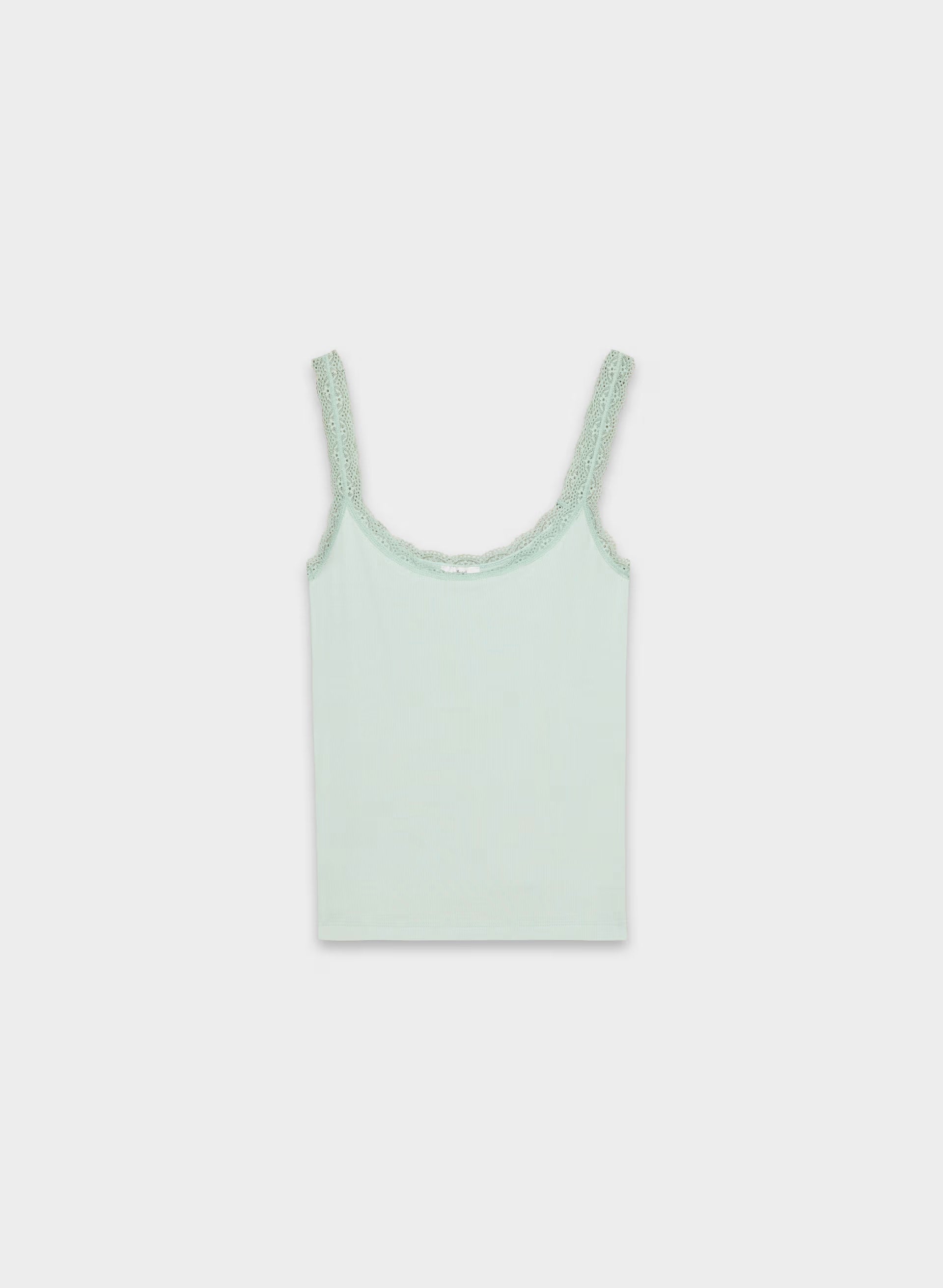 Floweret Camisole - AGAVE GREEN