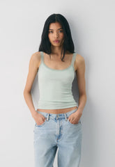 Floweret Camisole - AGAVE GREEN