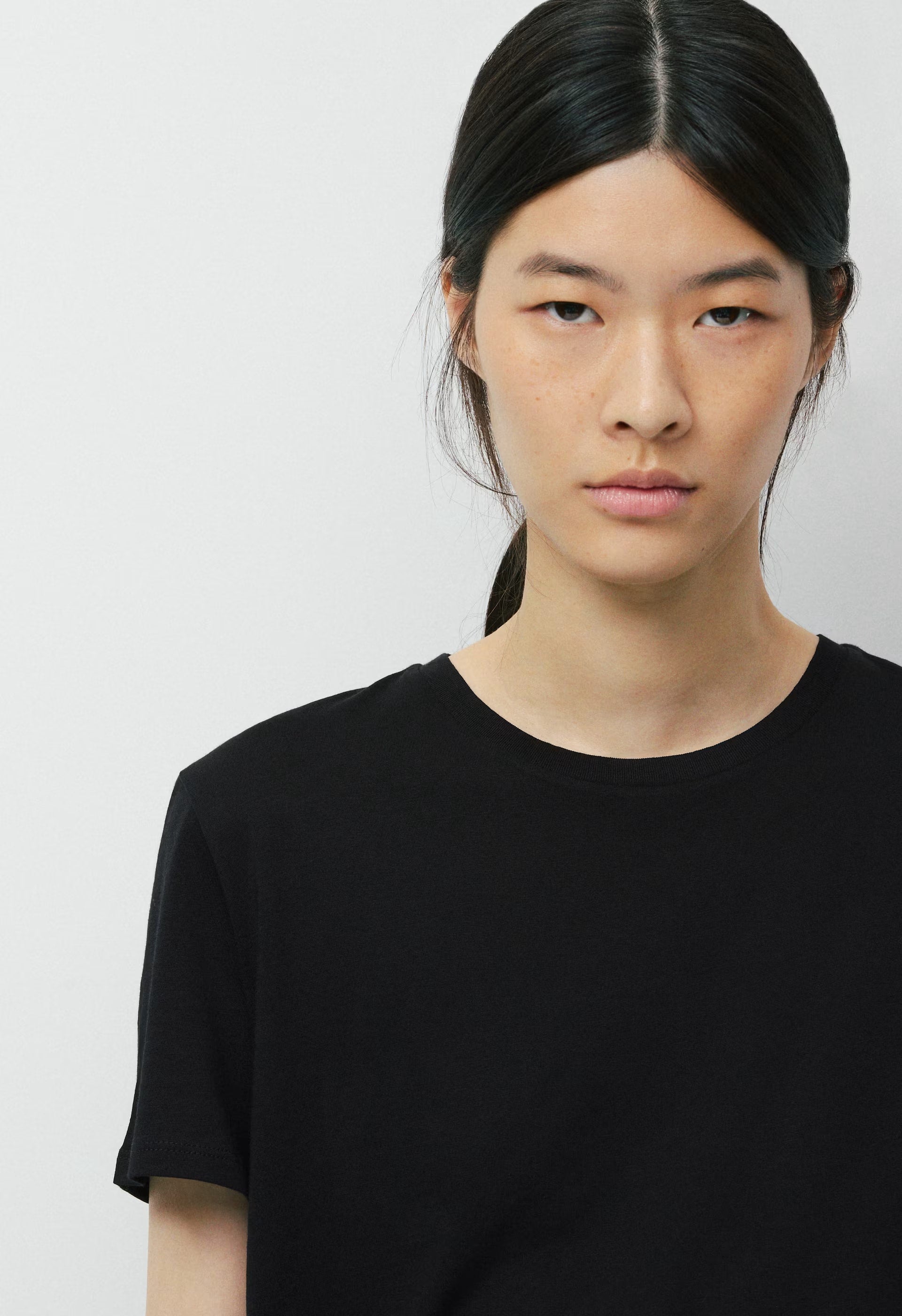 Wisp Cotton Nysa T-Shirt - BLACK