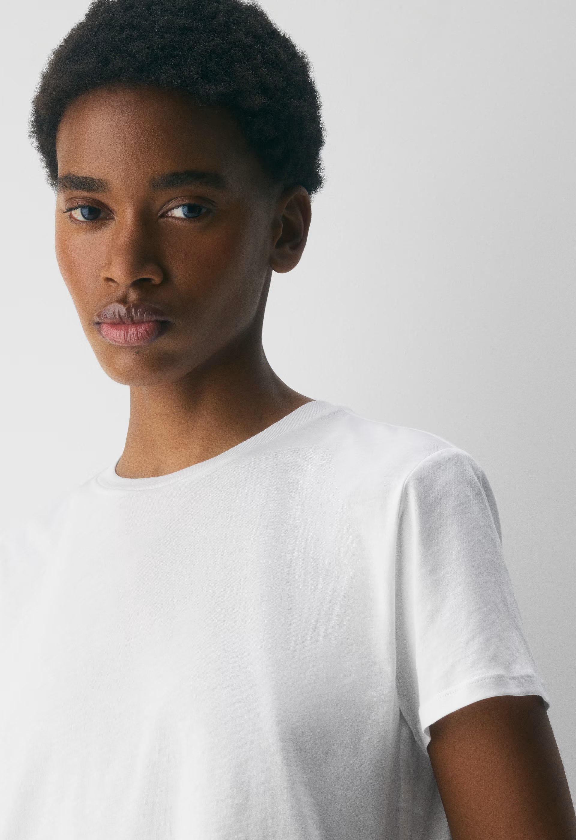 Wisp Cotton Nysa T-Shirt - WHITE