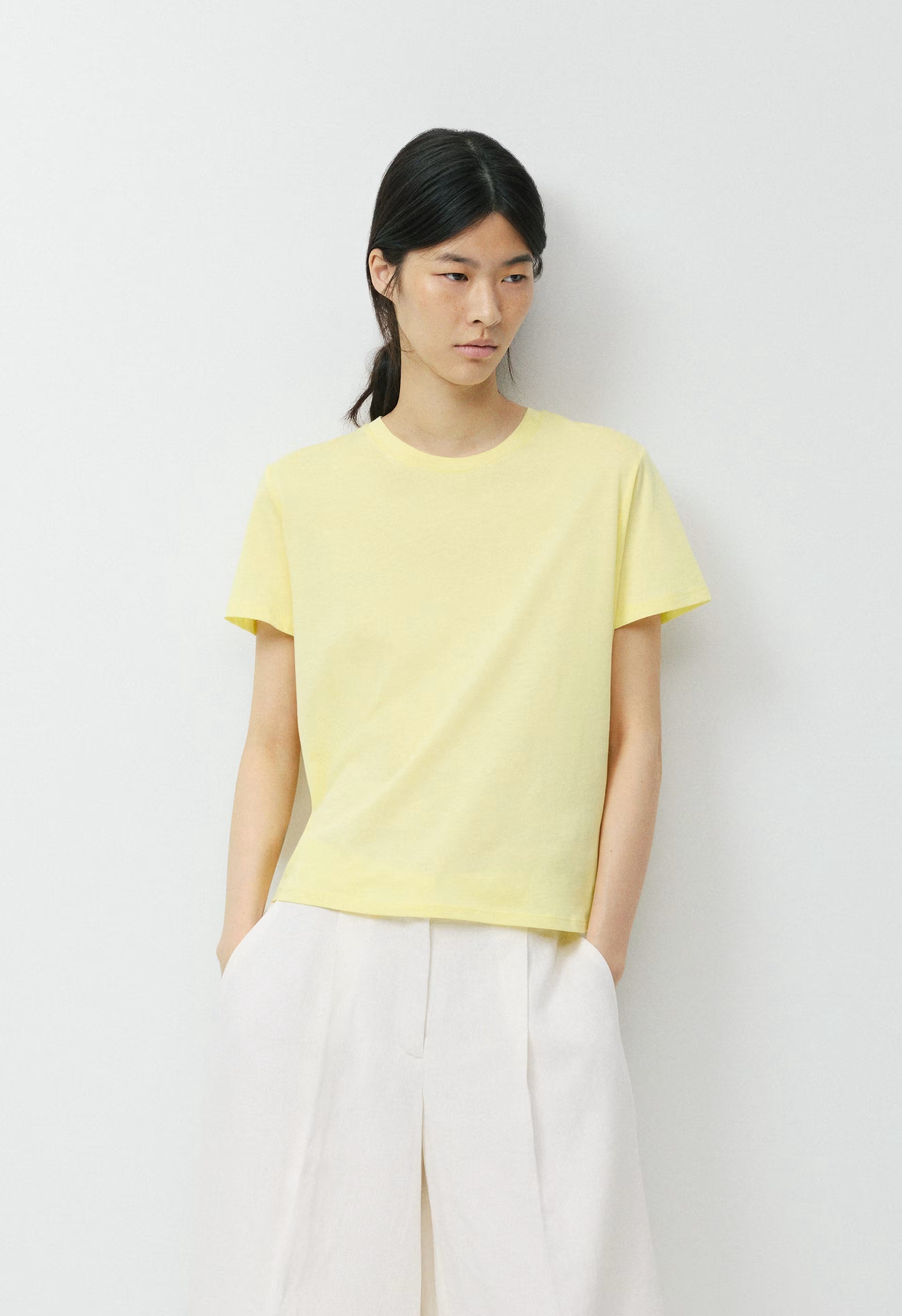 Wisp Cotton Nysa T-Shirt - LEMONADE