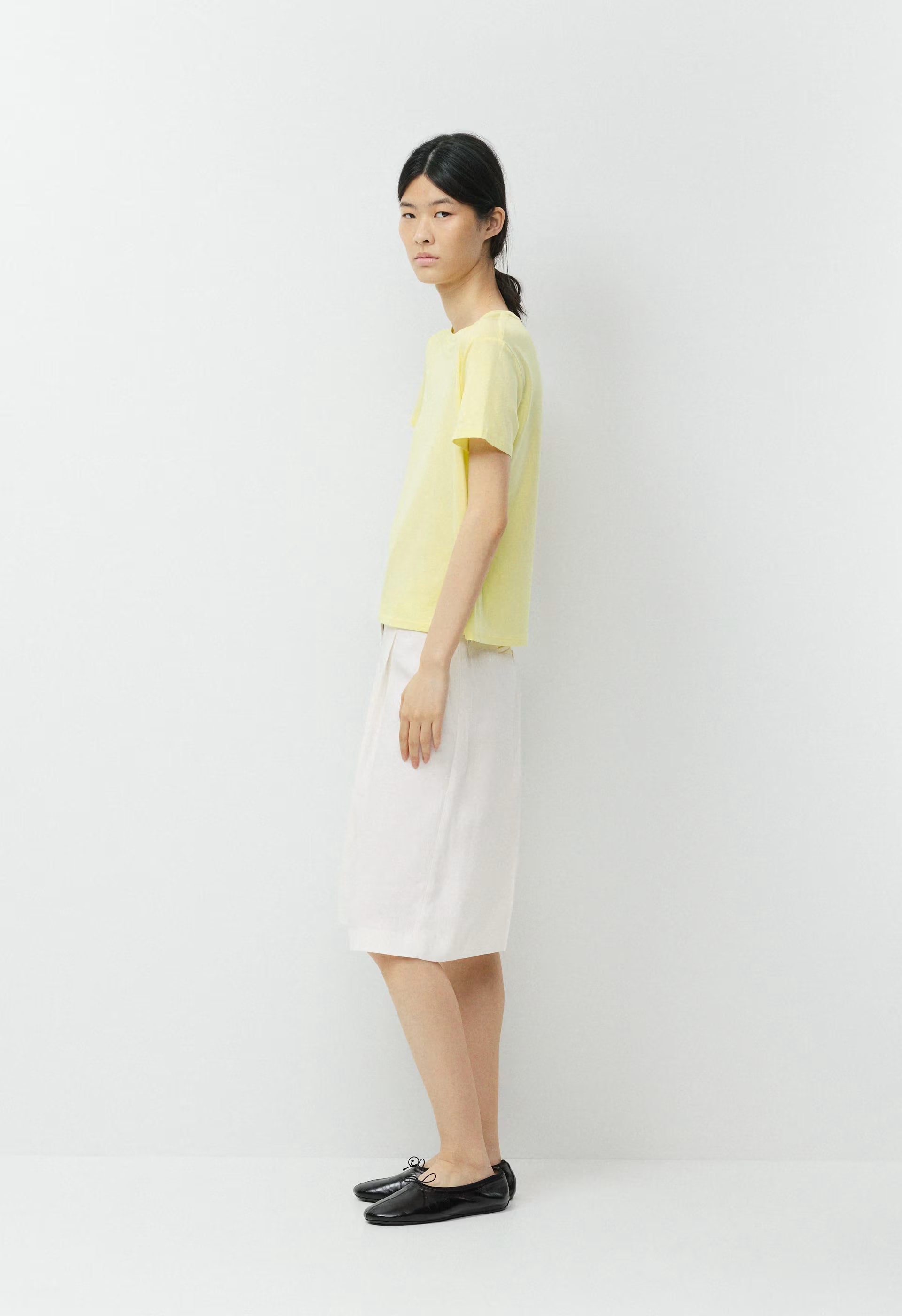 Wisp Cotton Nysa T-Shirt - LEMONADE