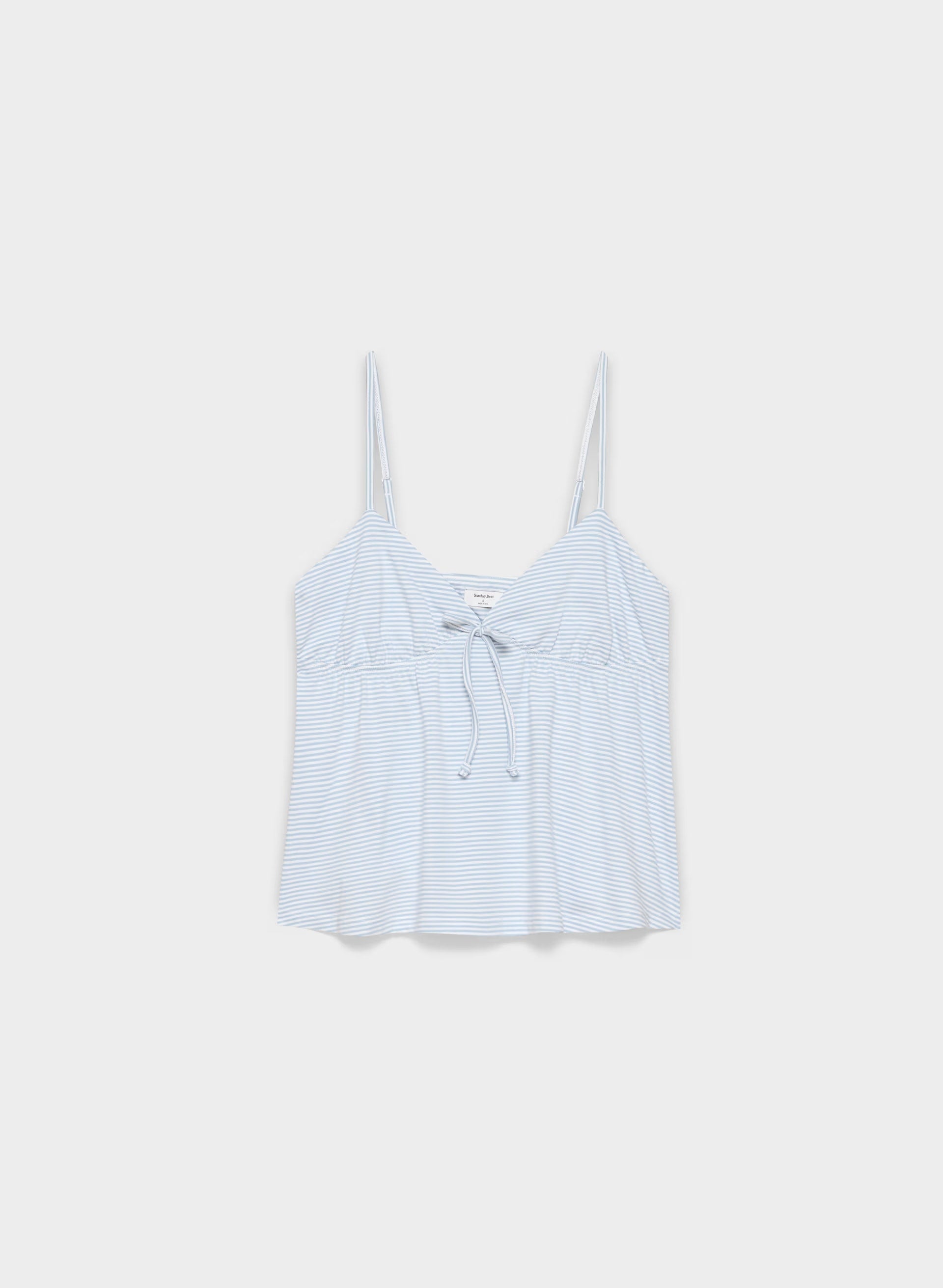 CottonWhisk™ Loulou Camisole - RIPPLE BLUE/ WHITE