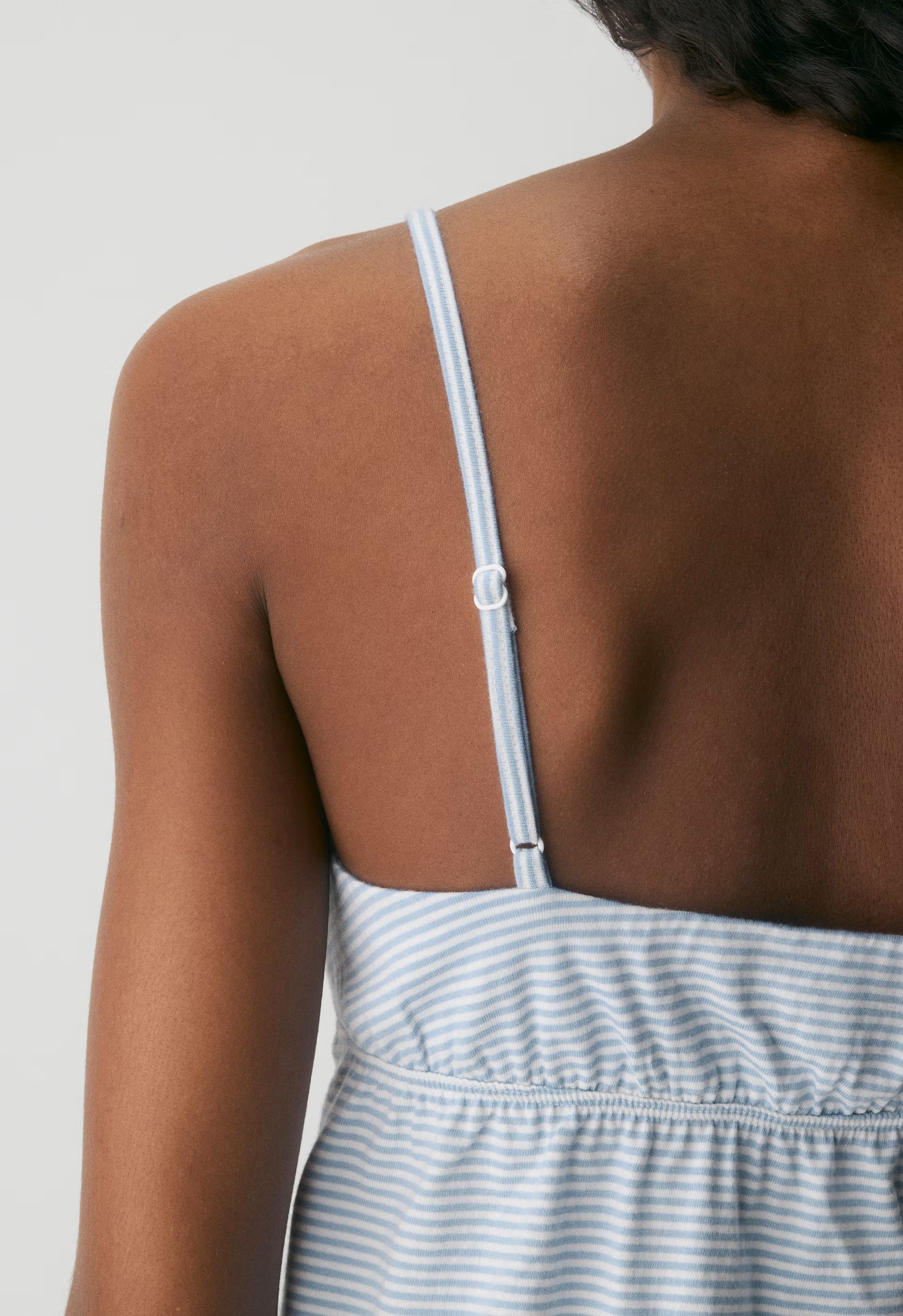 CottonWhisk™ Loulou Camisole - RIPPLE BLUE/ WHITE