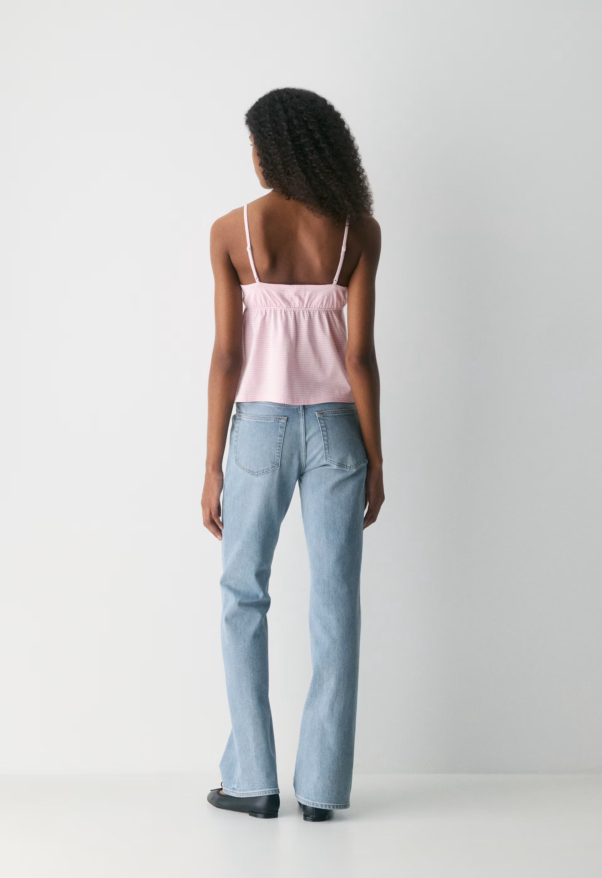 CottonWhisk™ Loulou Camisole - MILKSHAKE PINK/WHITE