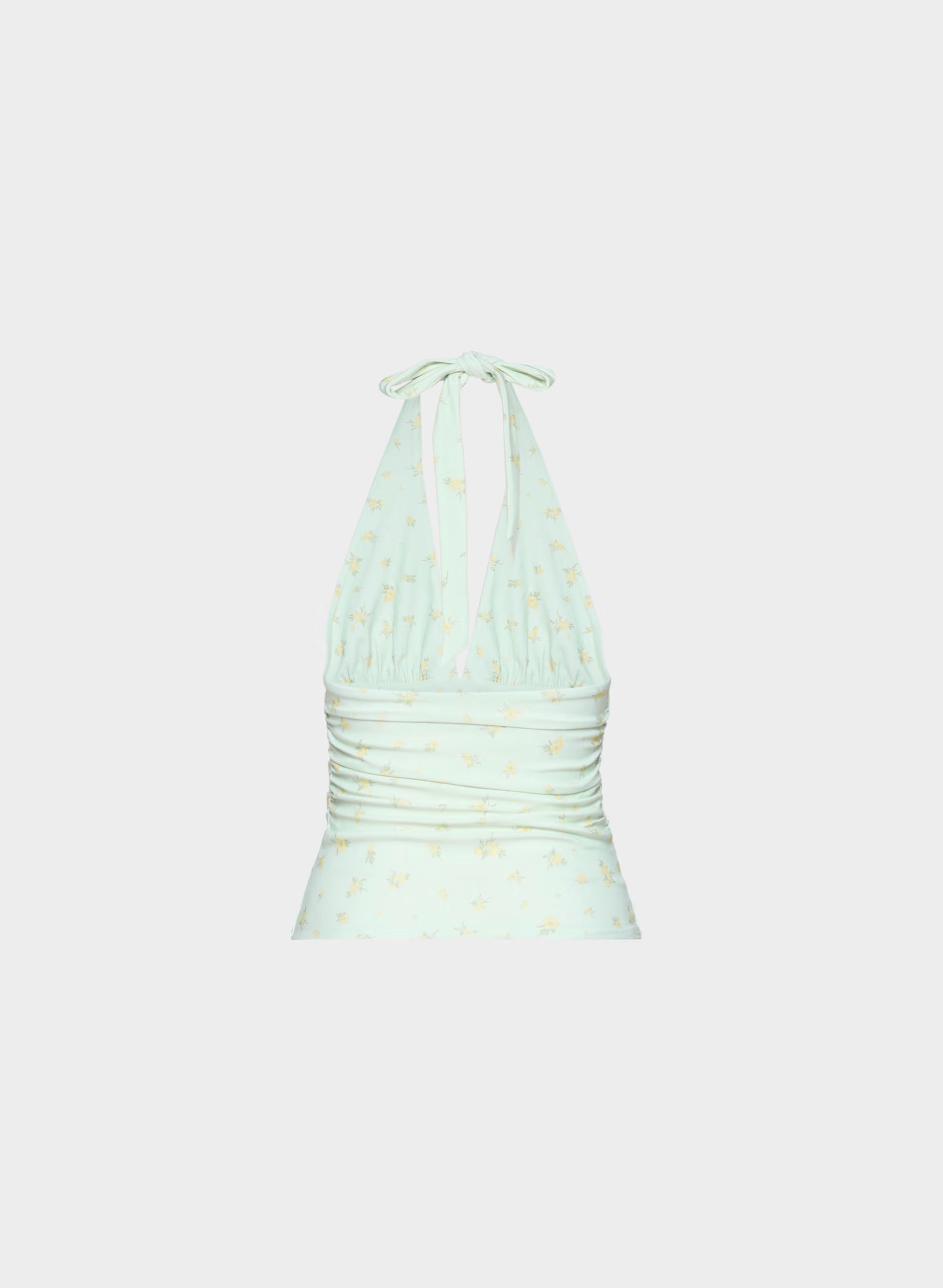 Smooth Matter™ Wylder Halter Top - PALE AGV GR /PALE YLW