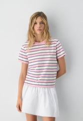CottonWhisk™ Emma T-Shirt - MLKSHK PNK/LGHT BRCH