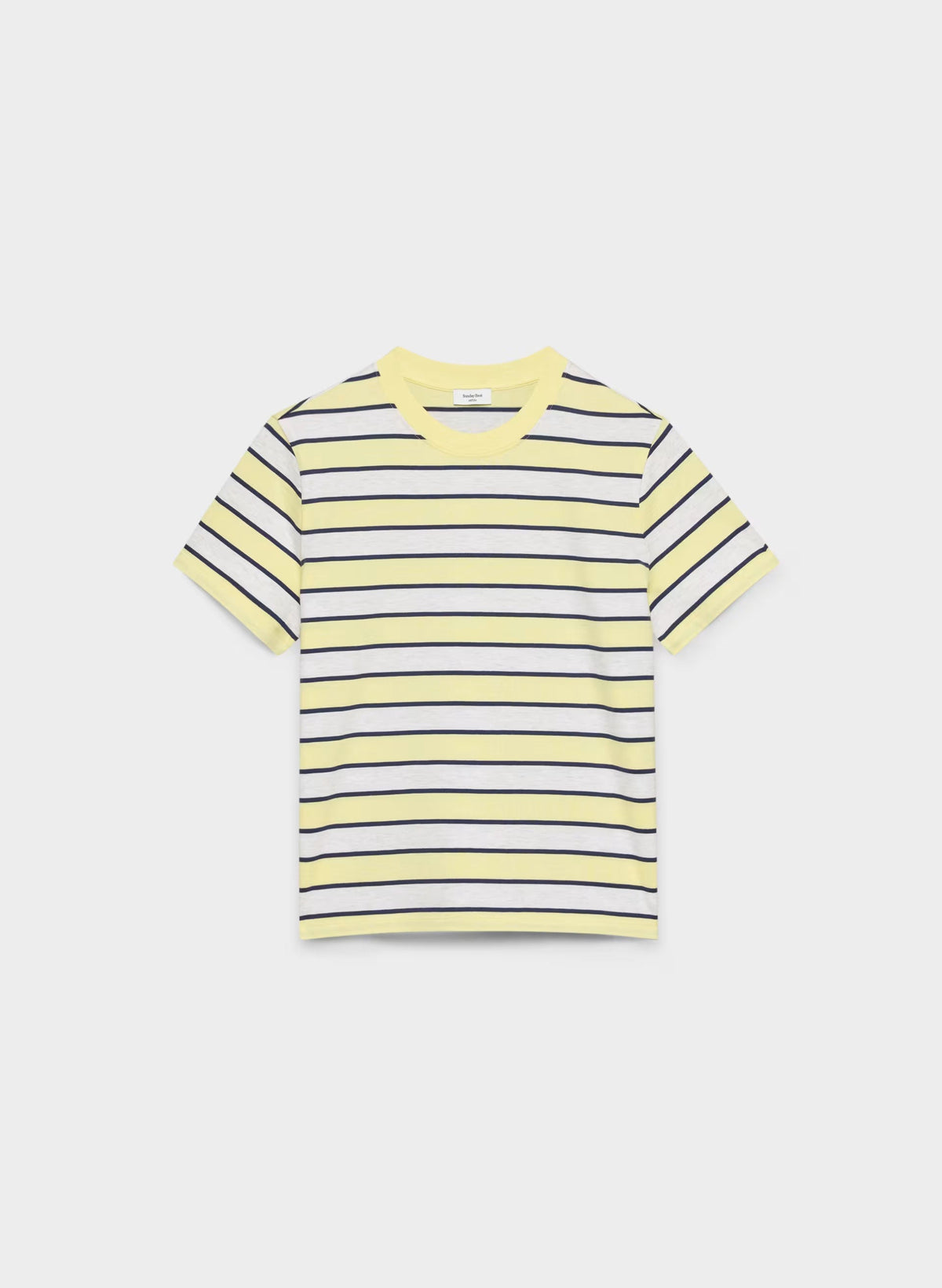CottonWhisk™ Emma T-Shirt - HTHR CLD WHT/LMND