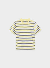 CottonWhisk™ Emma T-Shirt - HTHR CLD WHT/LMND