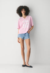 Court Mesh™ Endgame Jersey - MILKSHAKE PINK/WHITE