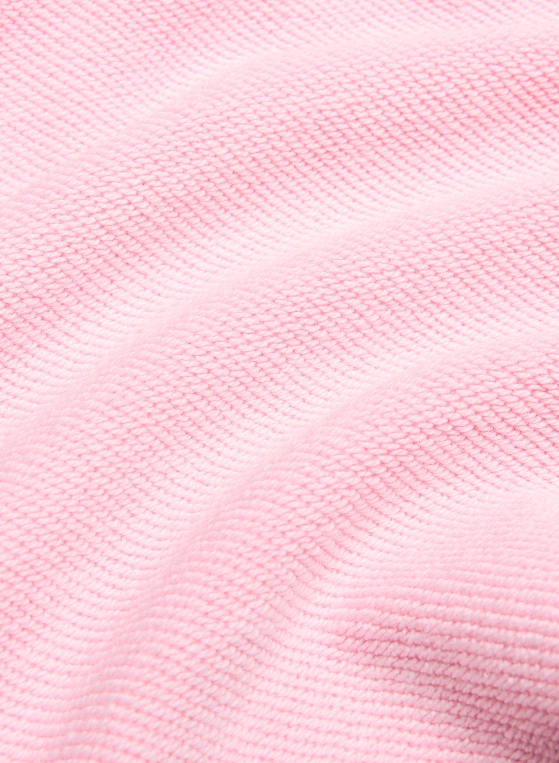 Terry Sweatfleece Perfect Off-Shoulder Top - MILKSHAKE PINK