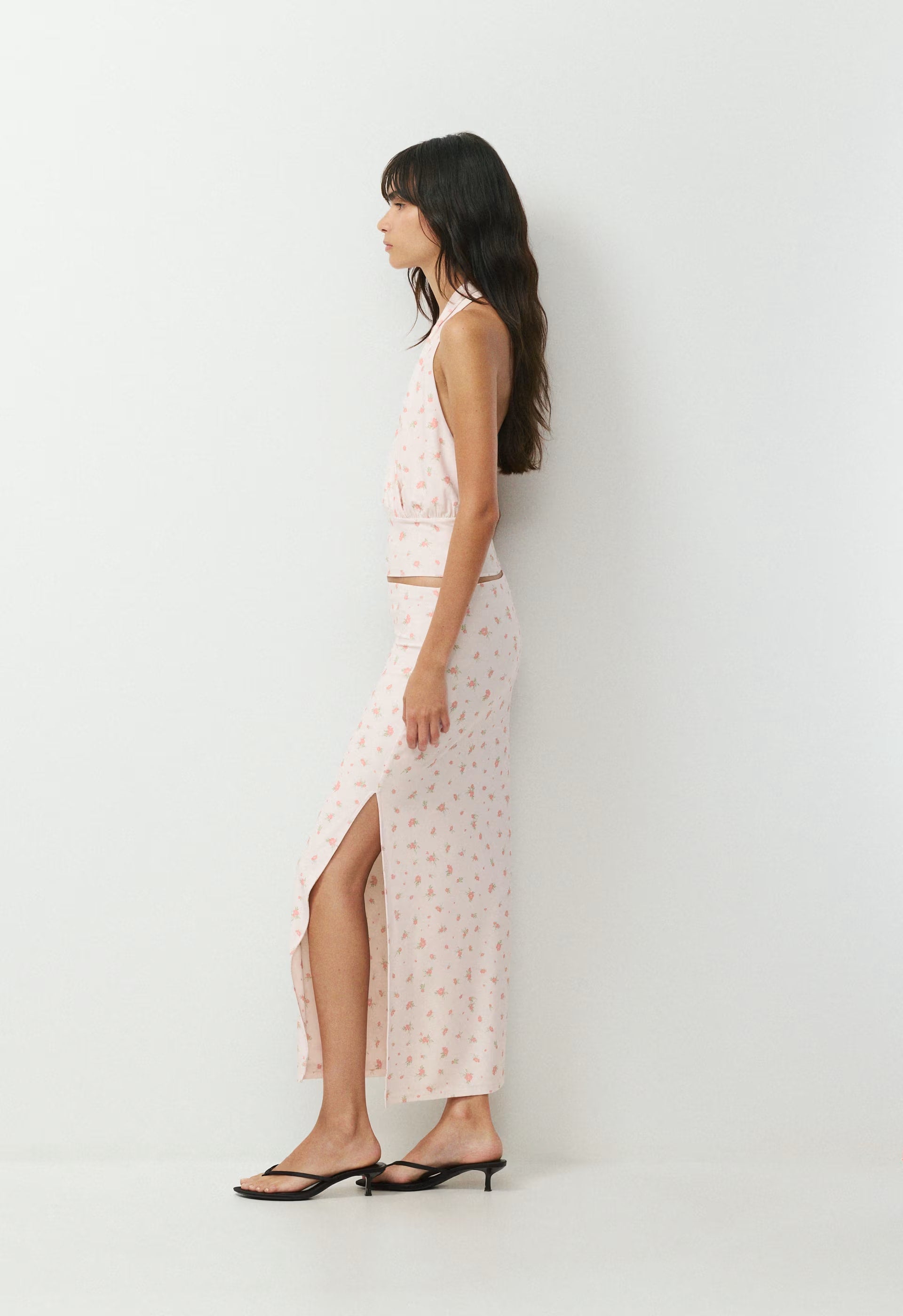 Smooth Matter™ Valley Halter Top - PALE PEACH/PINK