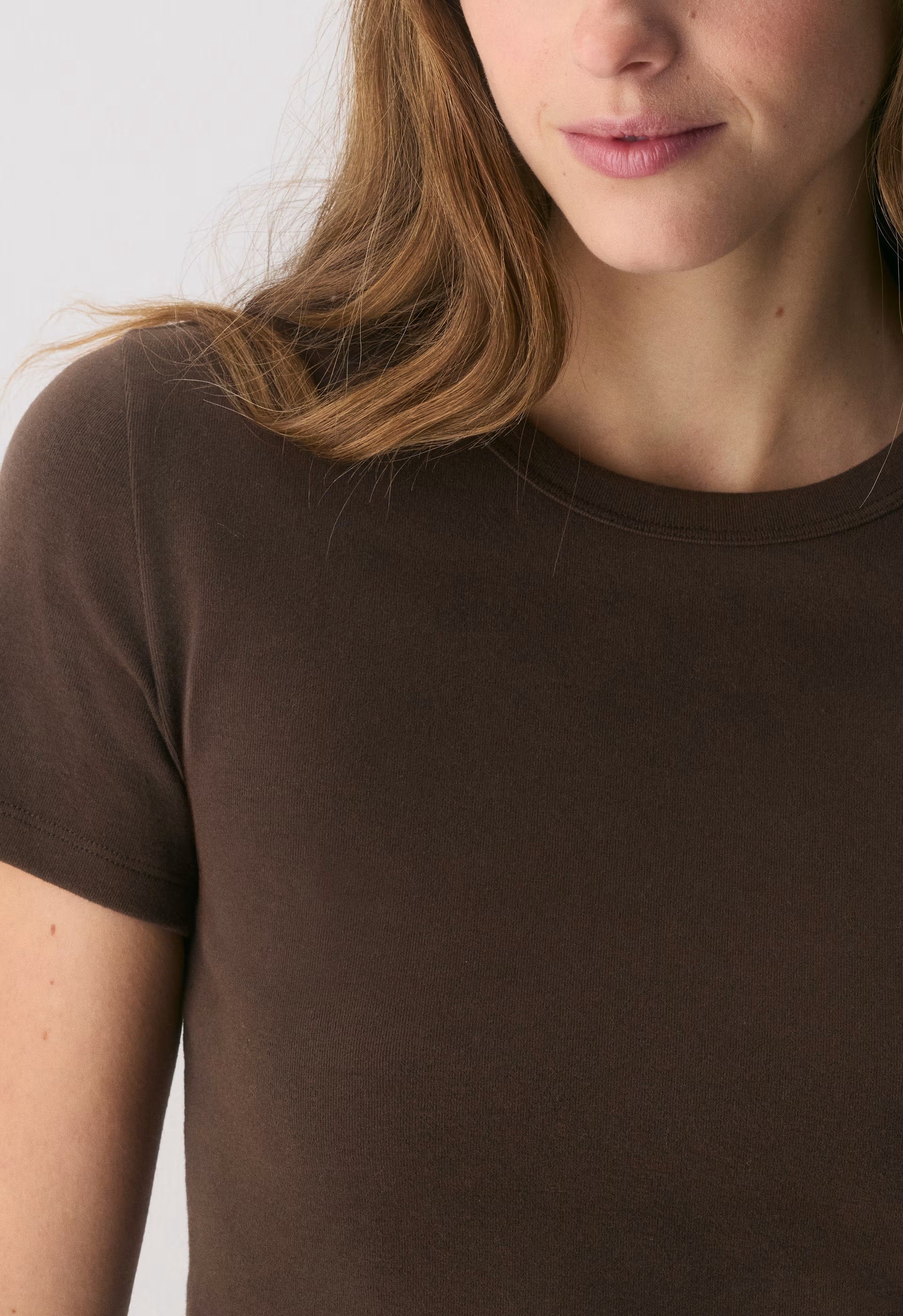 Little Ripple T-Shirt - RICH MOCHA BROWN
