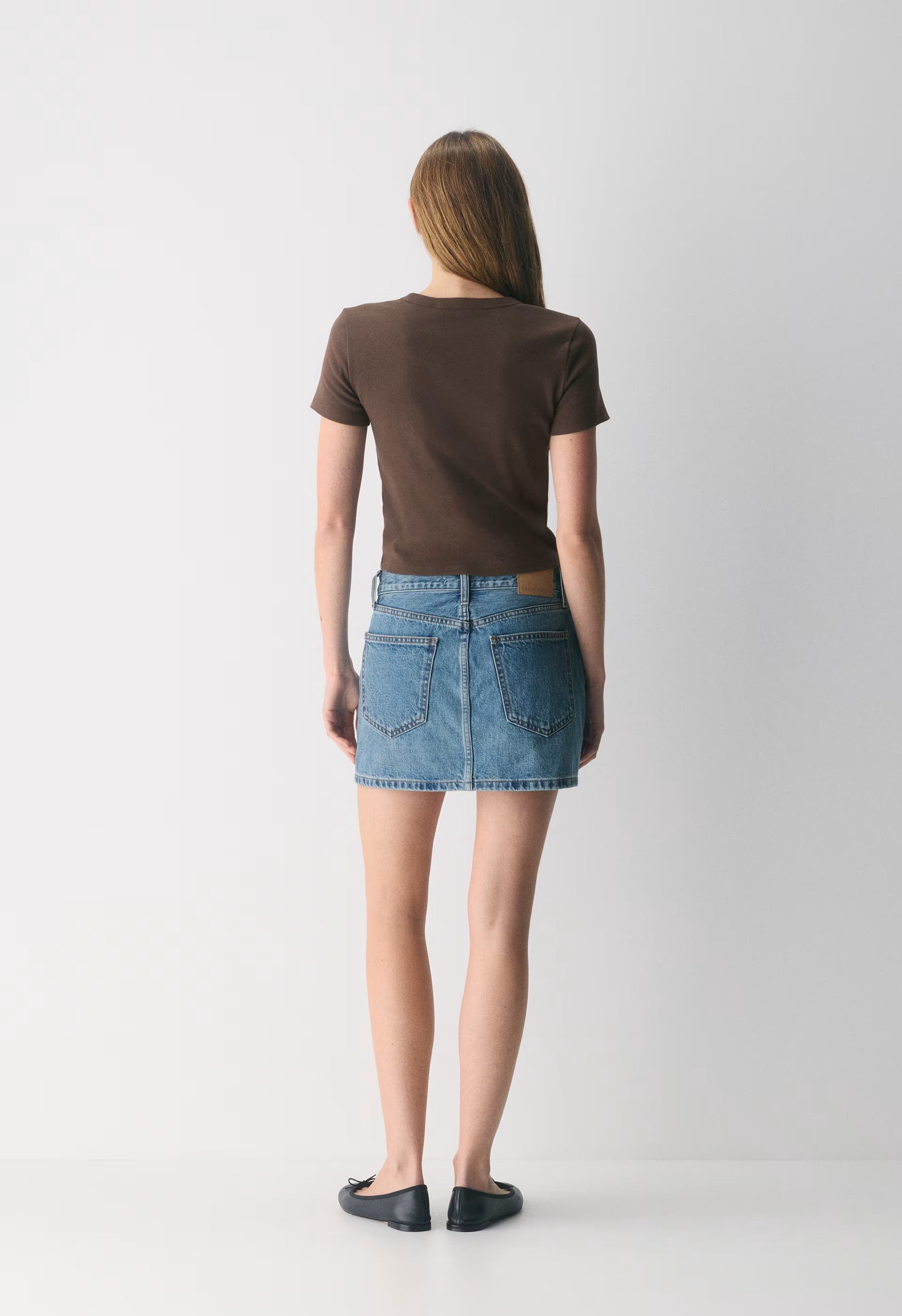 Little Ripple T-Shirt - RICH MOCHA BROWN