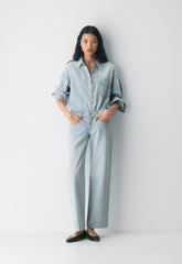 Denim Forum The '80s Comfy Denim Shirt - 15 YRS BRL THR BLEU