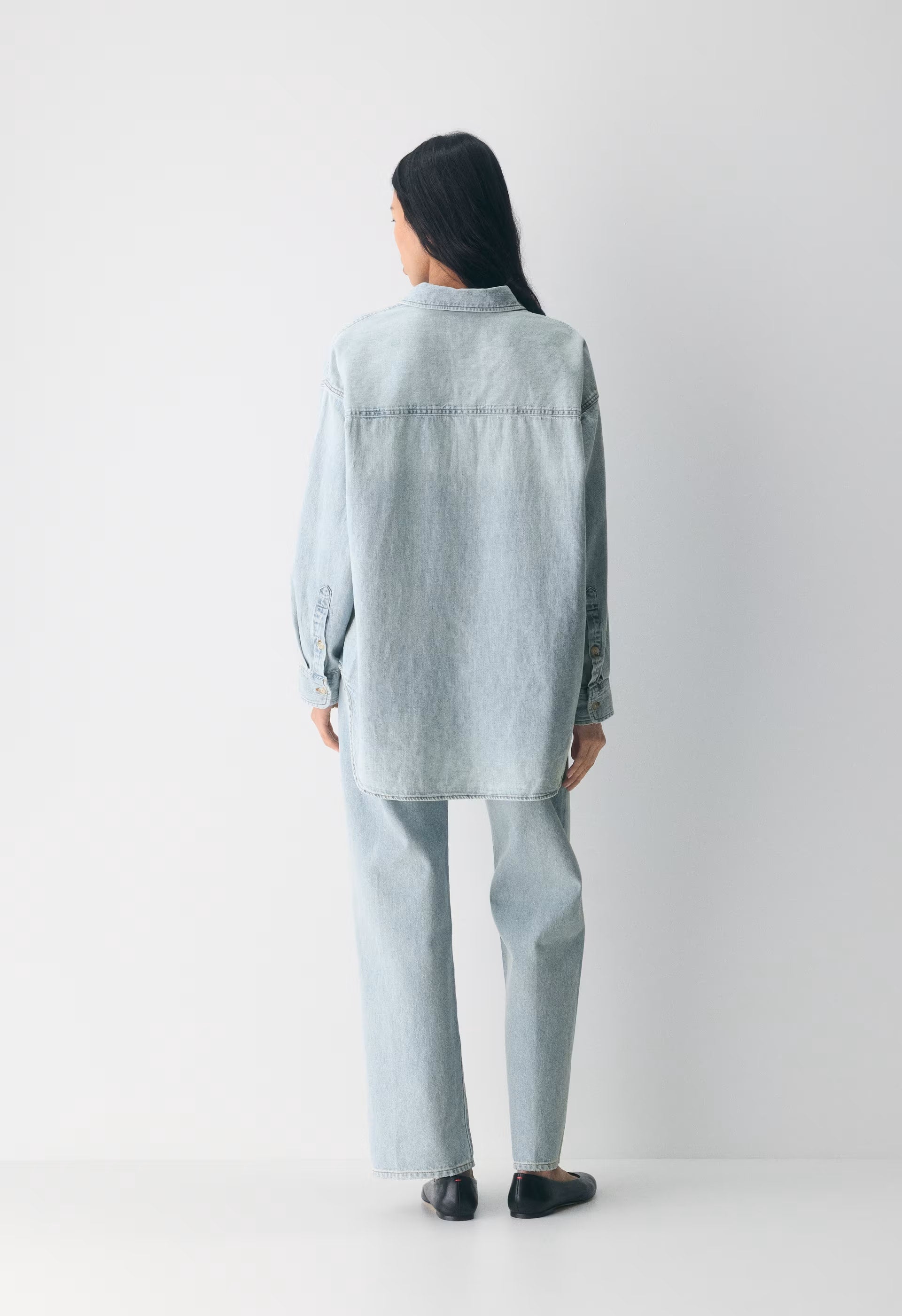 Denim Forum The '80s Comfy Denim Shirt - 15 YRS BRL THR BLEU