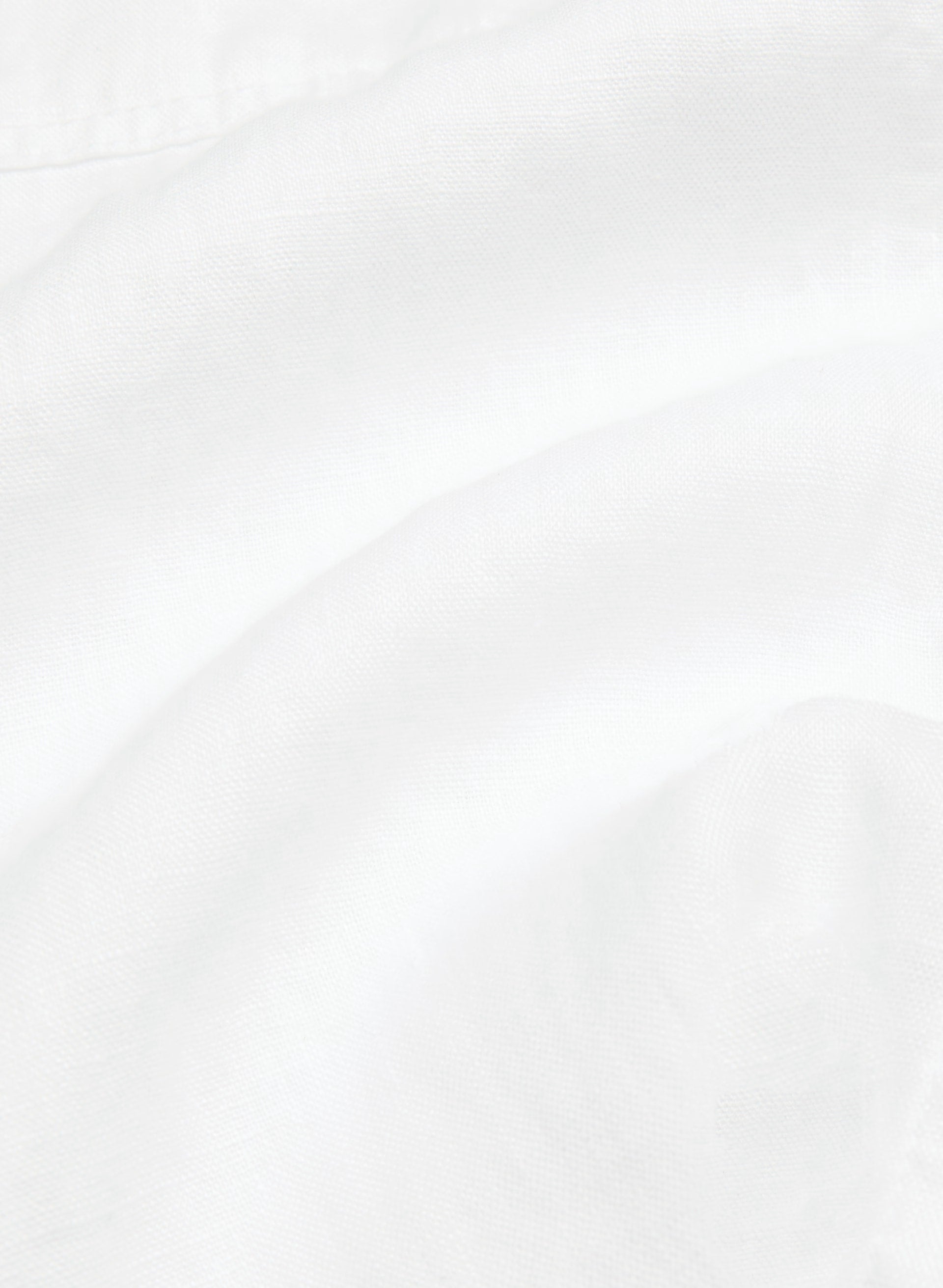 Utility Linen Shirt - WHITE