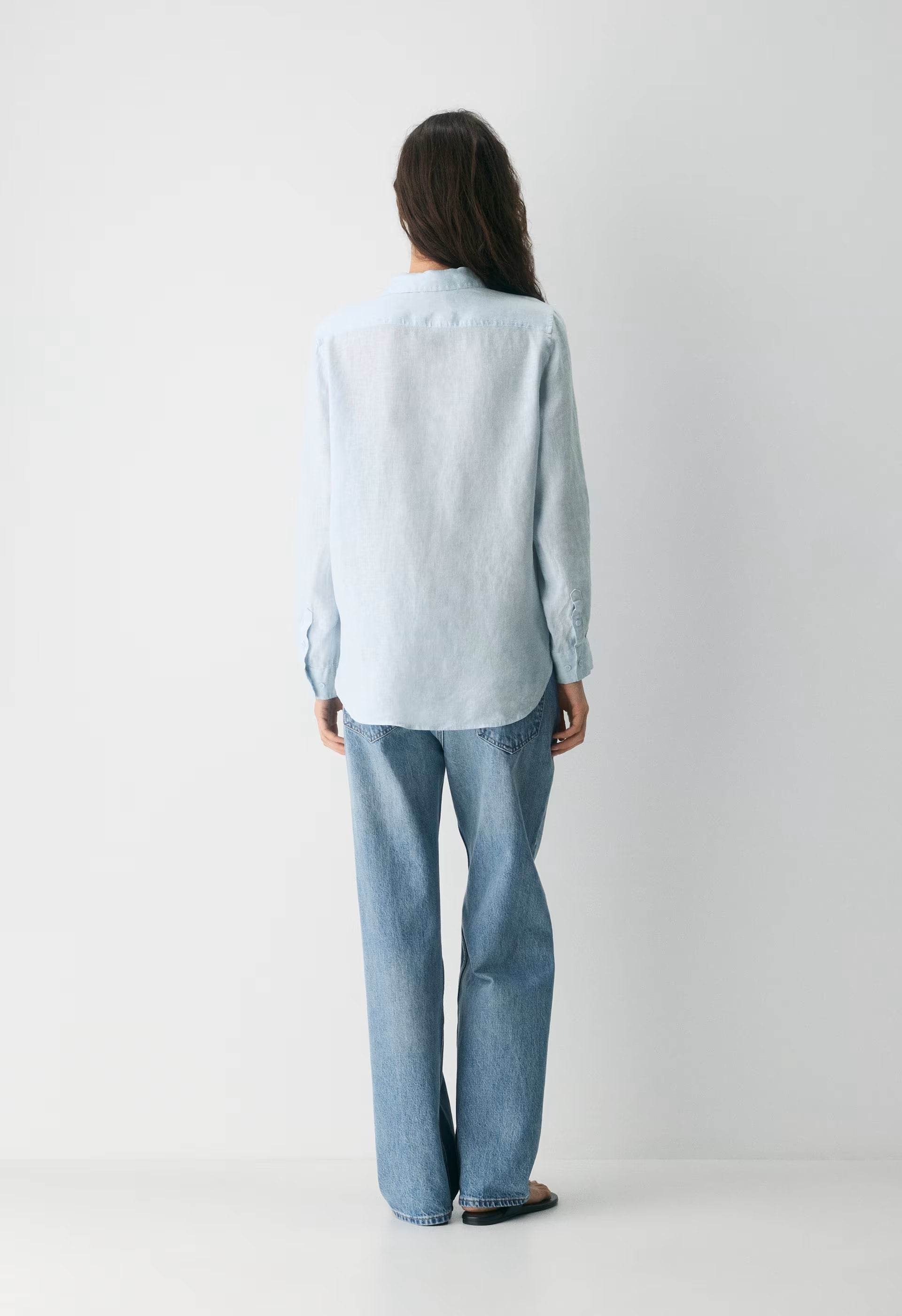 Utility Linen Shirt - MTCHLL STRP WT/NTRL EC