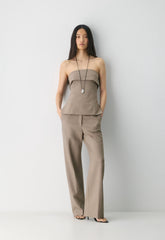 Element Tube Top - Eversential™ - HEATHER NOMAD TAUPE
