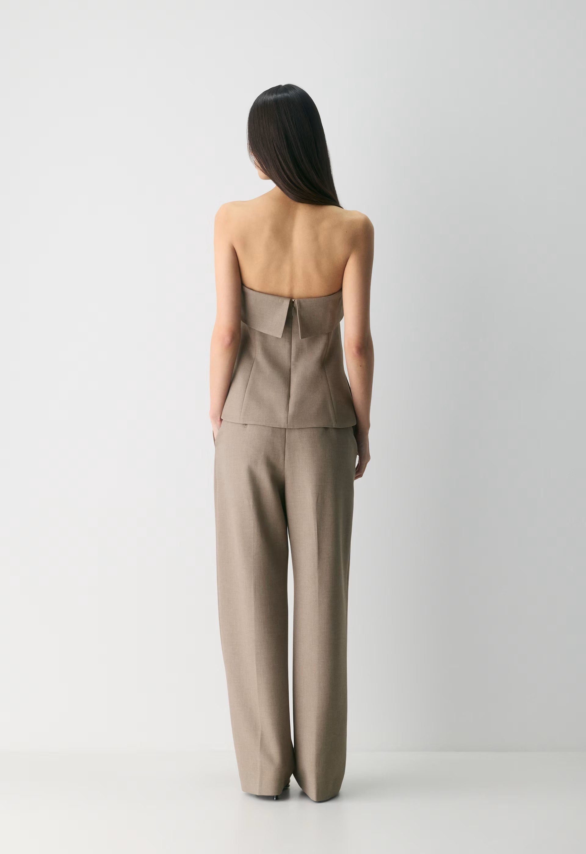 Element Tube Top - Eversential™ - HEATHER NOMAD TAUPE