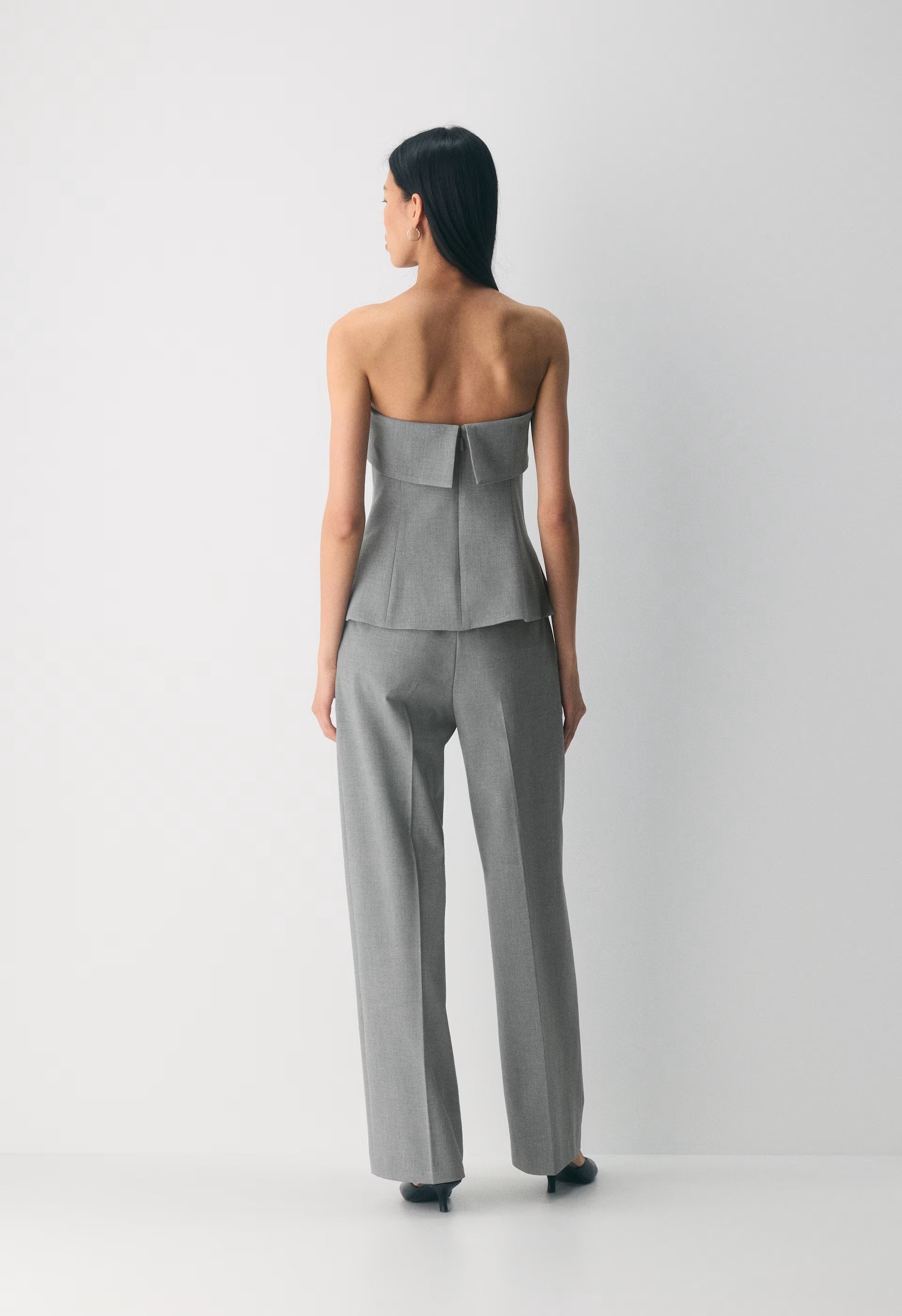 Element Tube Top - Eversential™ - HEATHER DARK GREY