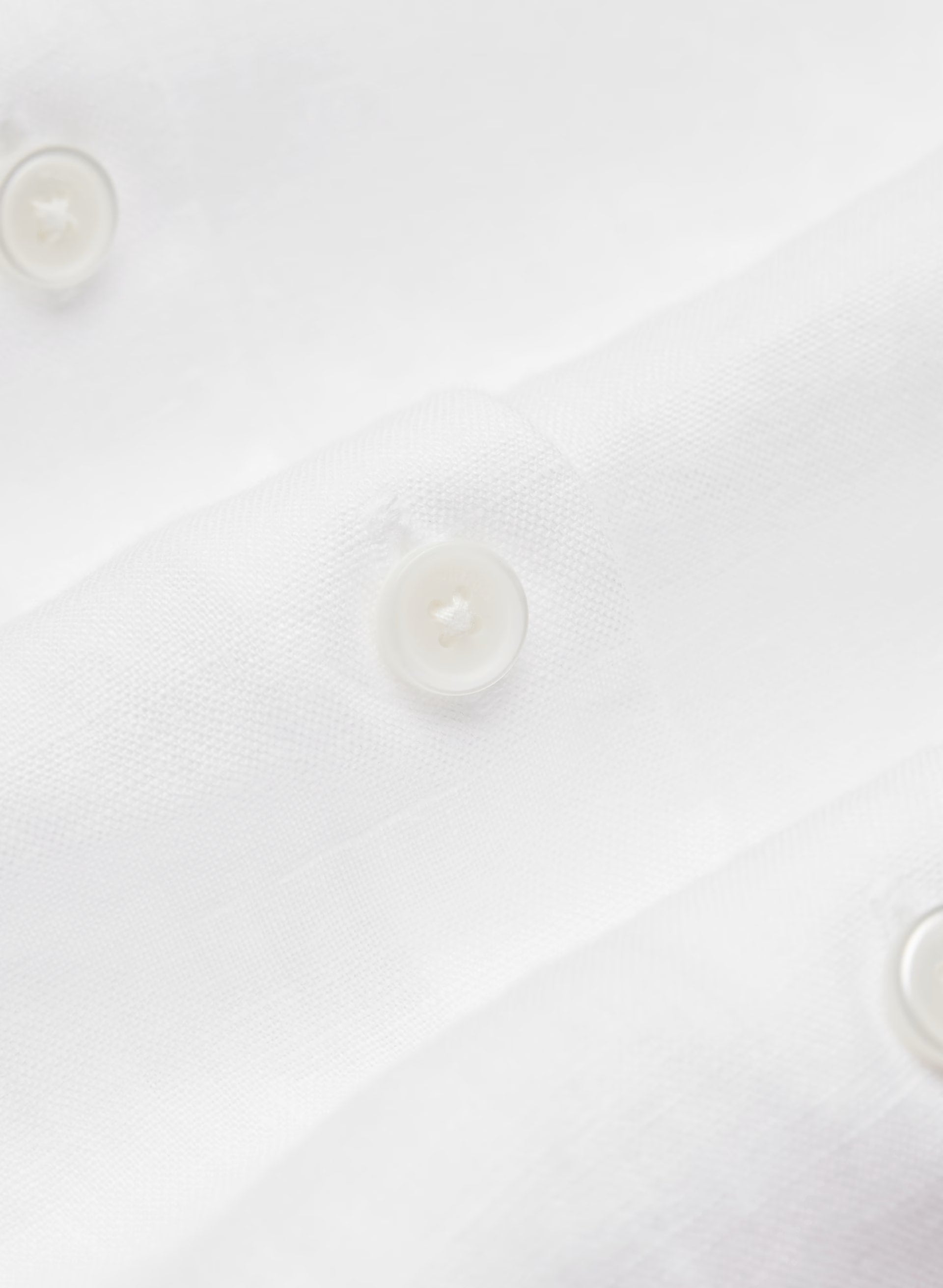 Reminisce Relaxed Linen Shirt - WHITE