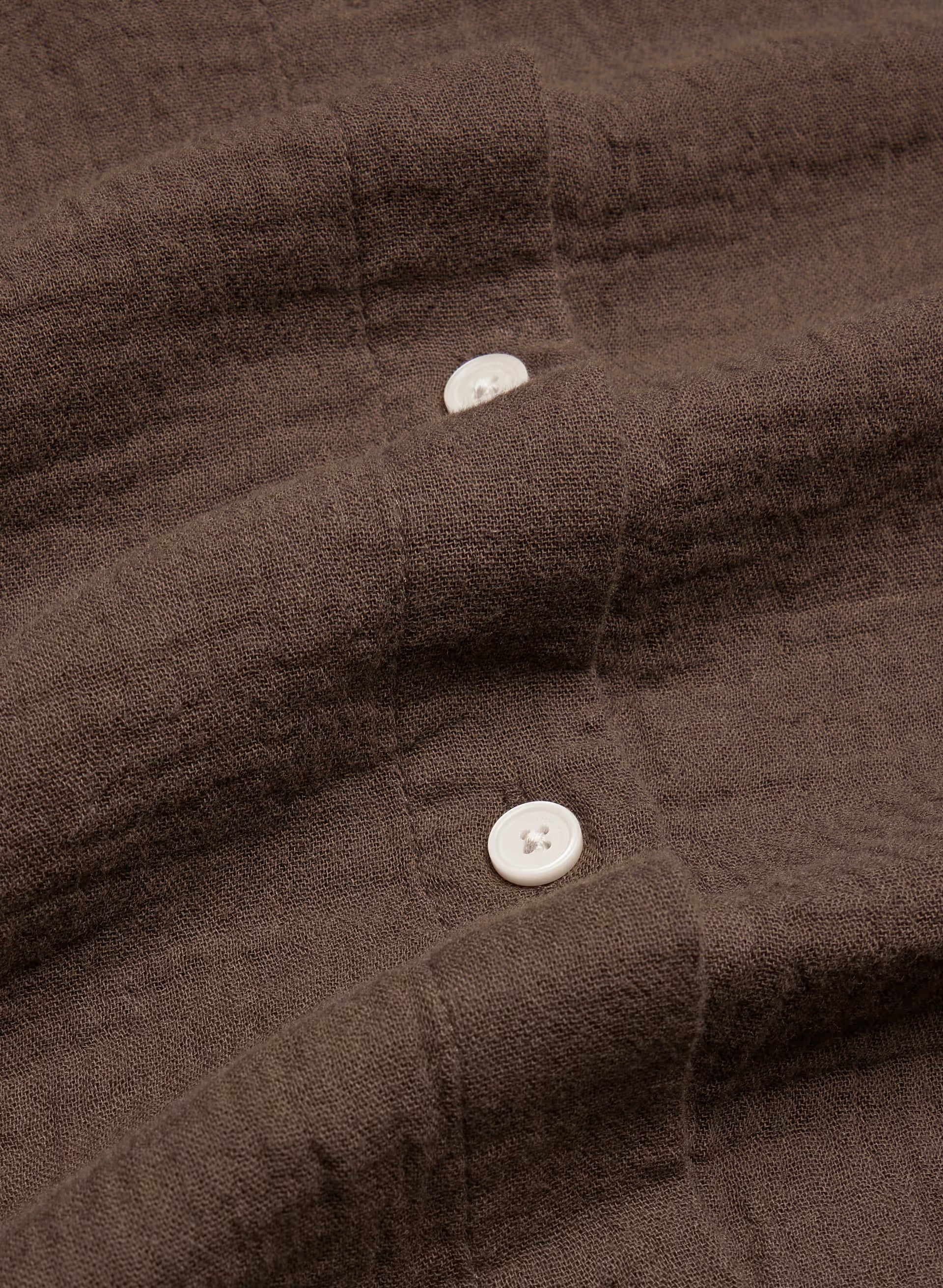 AirPlush Cotton™ Sail Shirt - RICH MOCHA BROWN