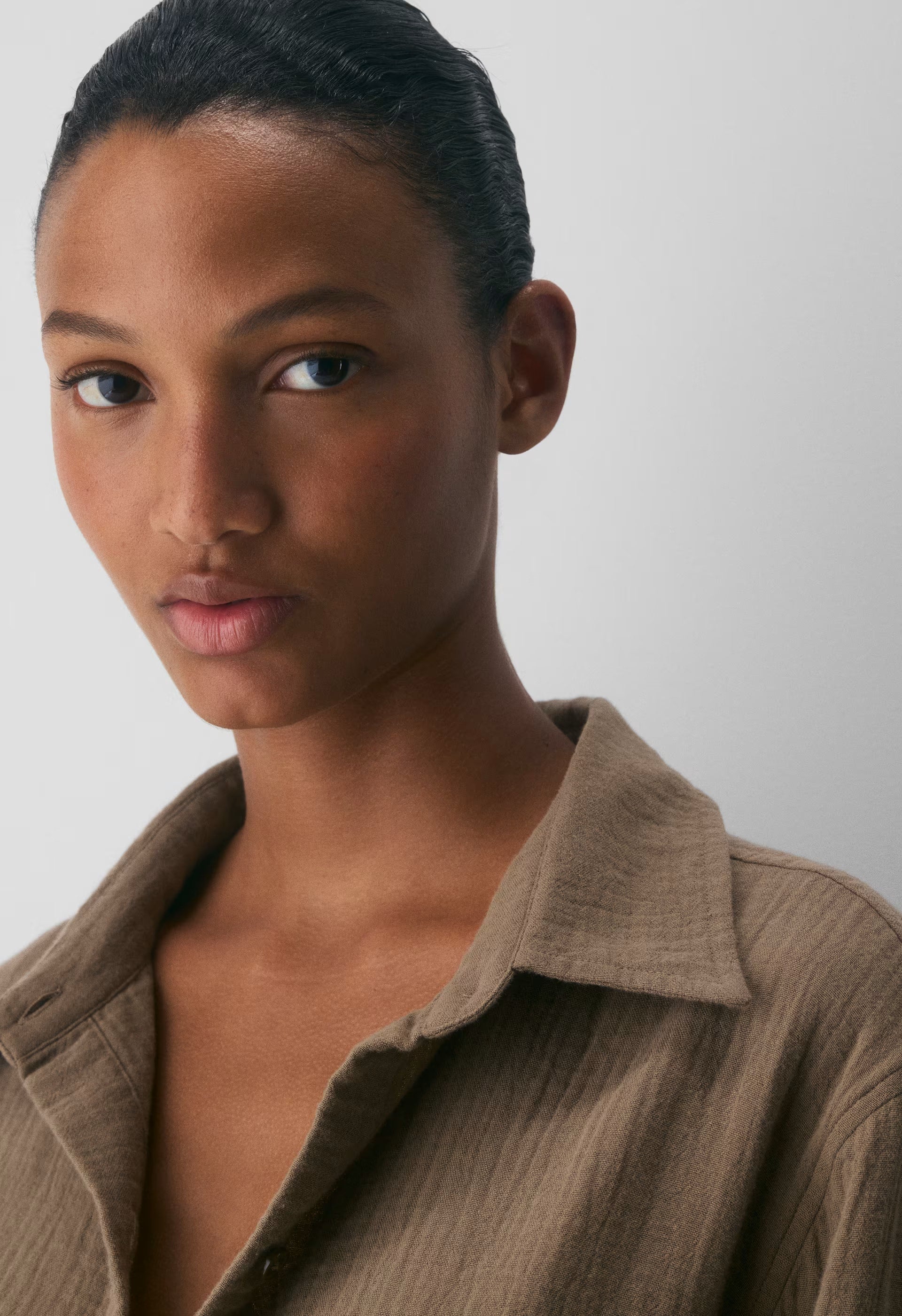 AirPlush Cotton™ Sail Shirt - FOLIO TAUPE