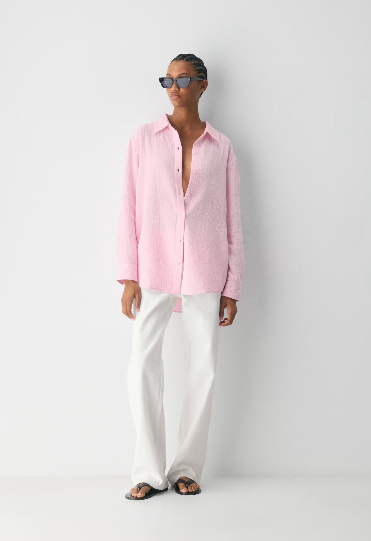AirPlush Cotton™ Sail Shirt - MILKSHAKE PINK