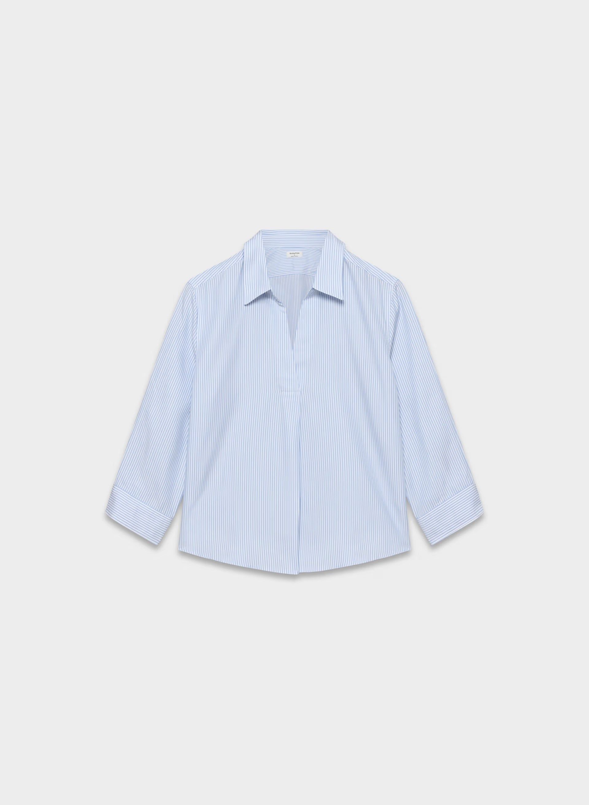 Persona Shirt - WLSN STRP CRFL BL/WHT