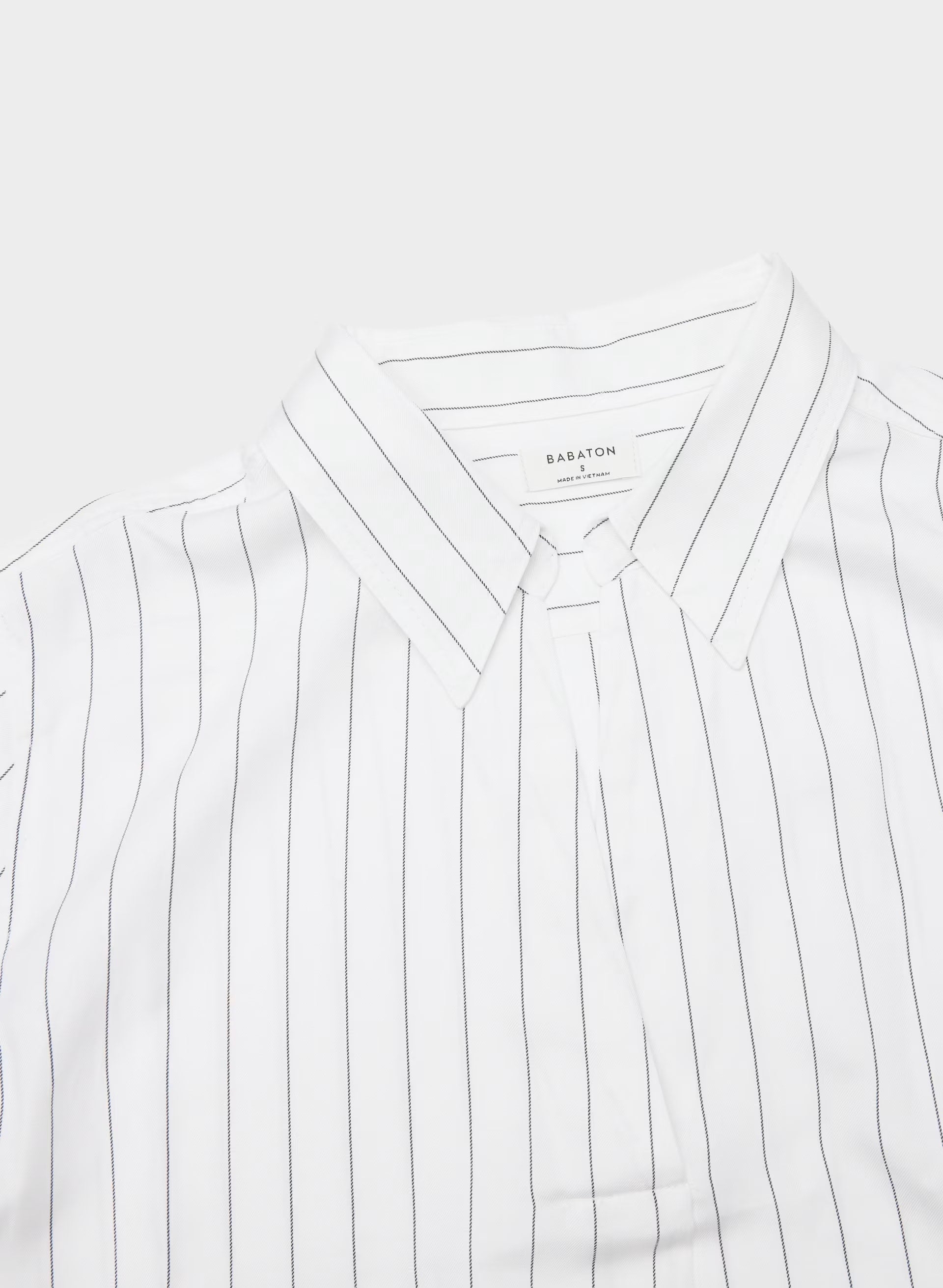 Persona Shirt - HNDSN STRP WT/ADMIRAL