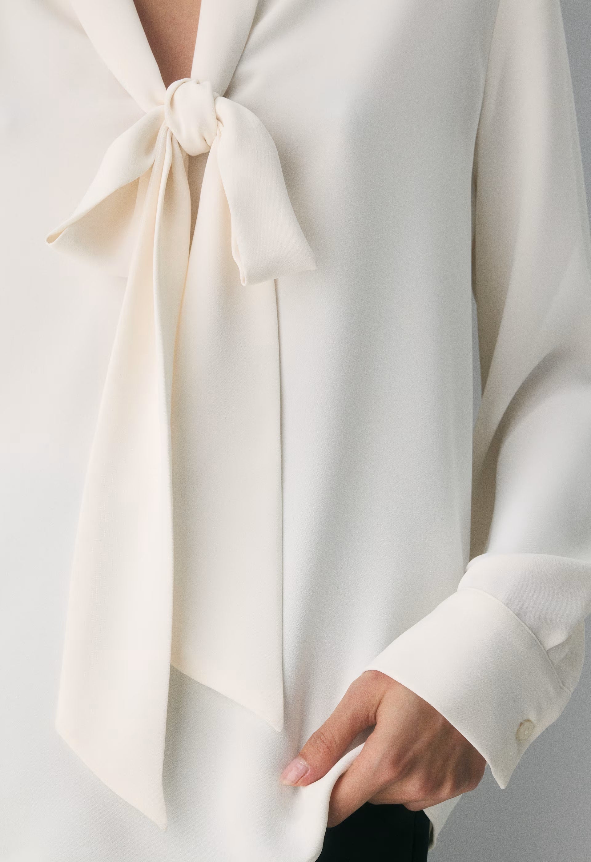 Hestia Blouse - LIGHT BIRCH