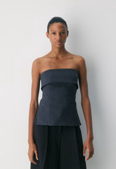 Element Linen Tube Top - ADMIRAL