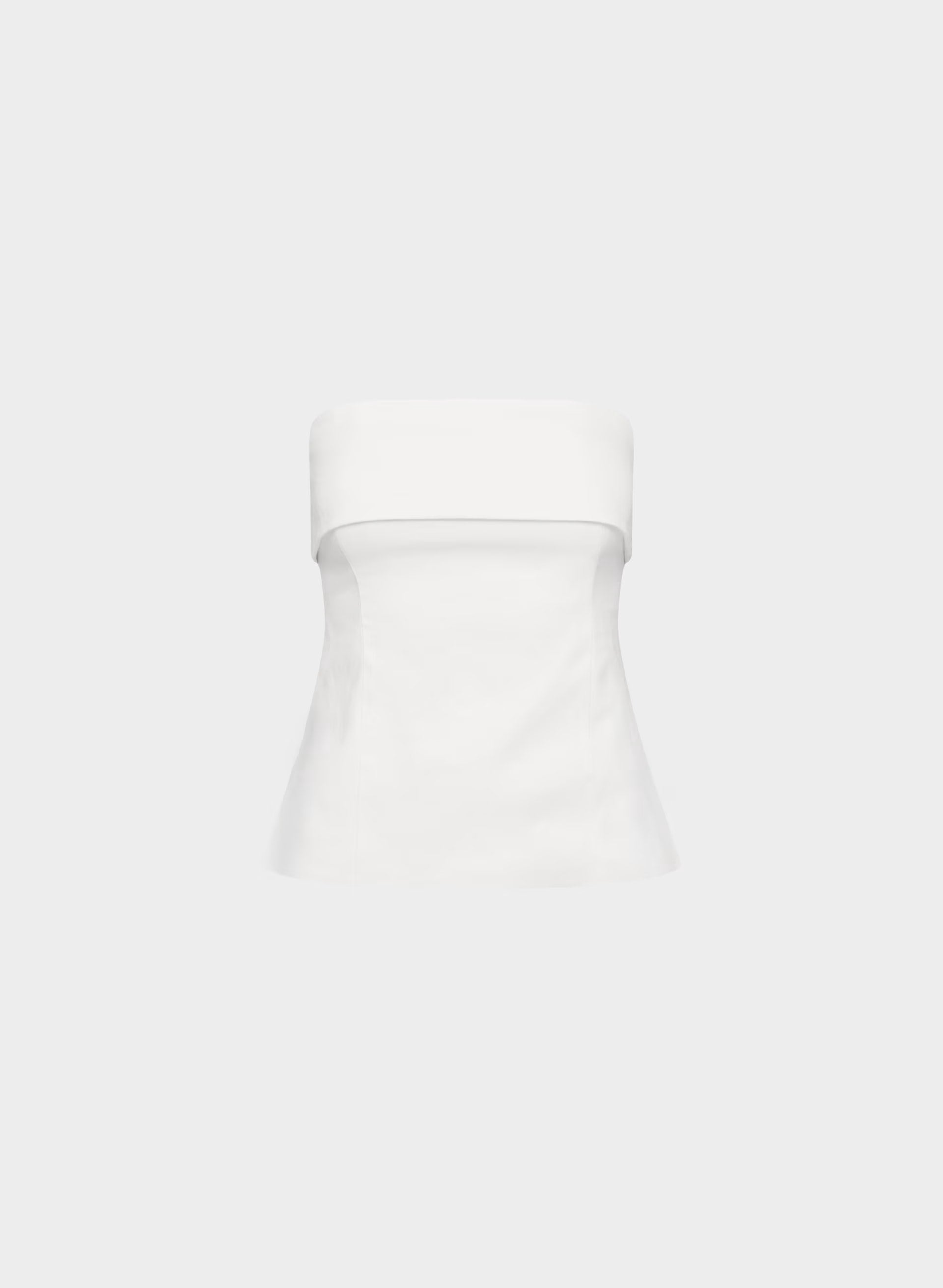 Element Linen Tube Top - WHITE