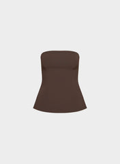 Posh Tube Top - Crepette™ - RICH MOCHA BROWN