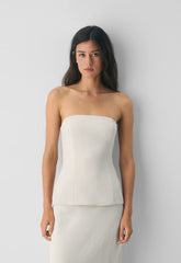 Posh Tube Top - Crepette™ - METROPOLIS BEIGE