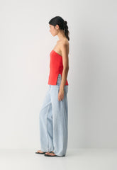 Posh Tube Top - Crepette™ - CHERRYBOMB RED