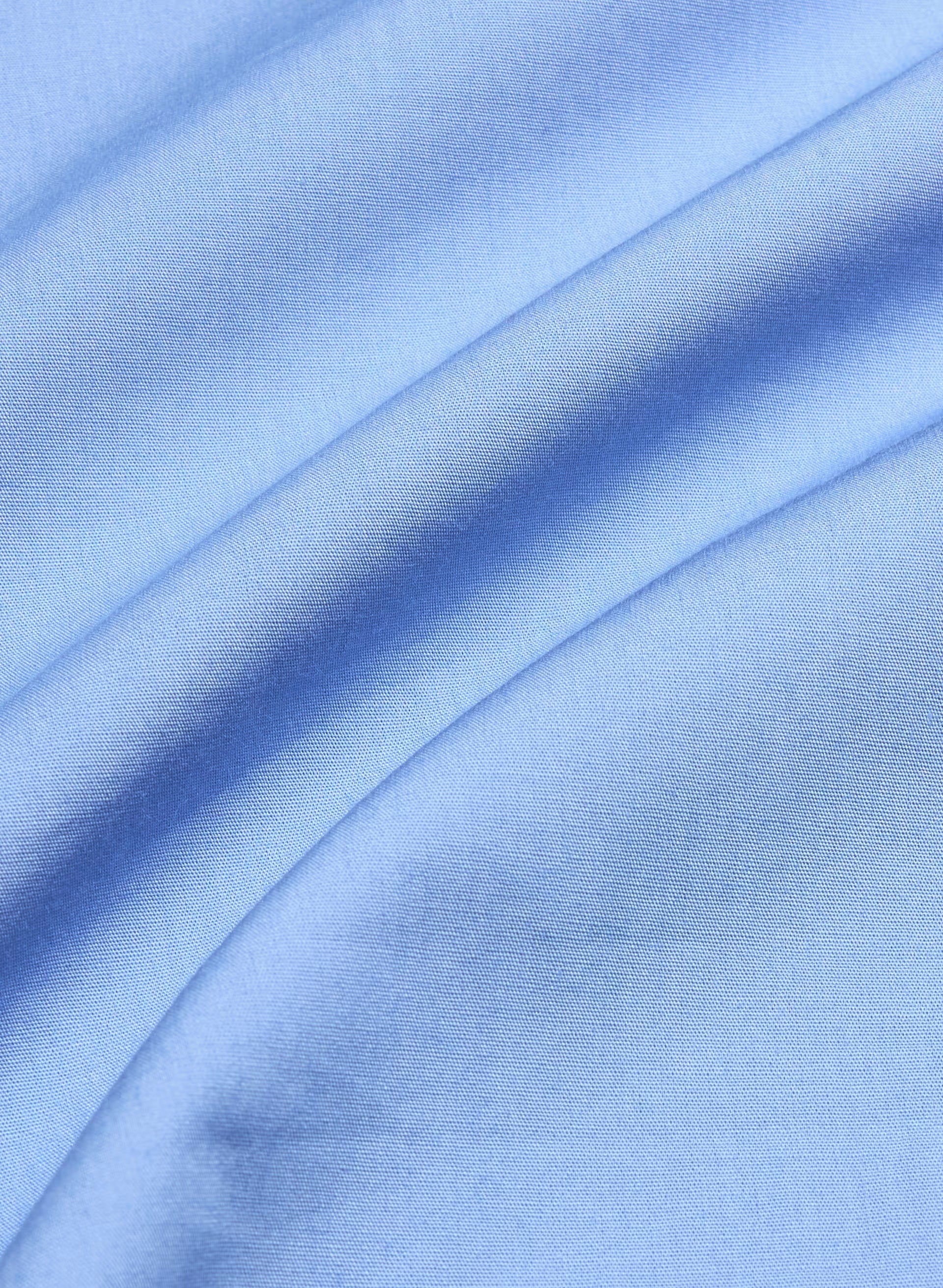 Outro Oversized Poplin Shirt - CORNELIA BLUE