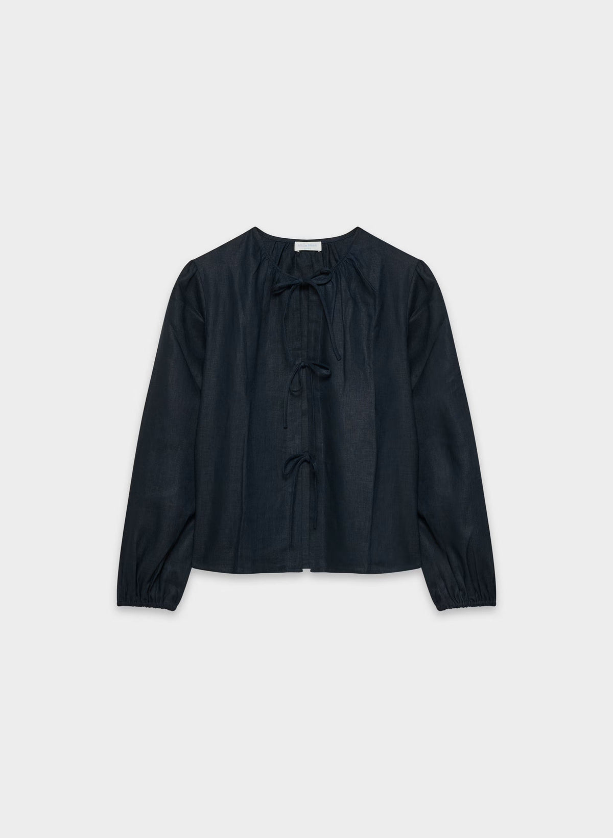 Tybee Linen Blouse - ADMIRAL