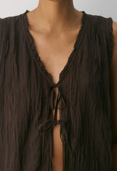 Boardwalk Top - RICH MOCHA BROWN