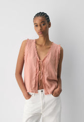 Boardwalk Top - KILN PINK